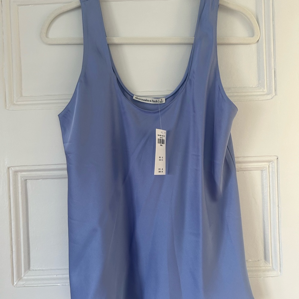 Abercrombie Silk Tank NWT